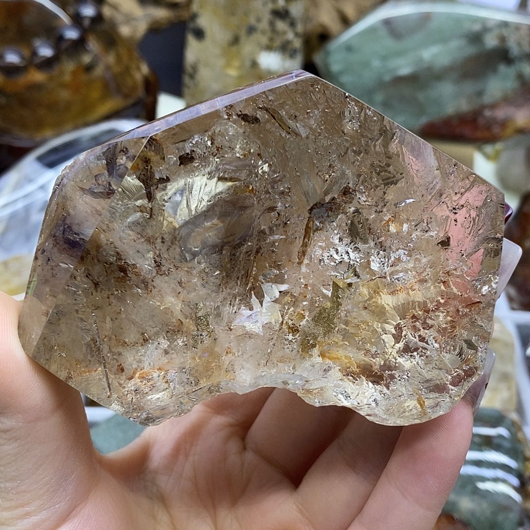 水晶水晶原石未镶嵌