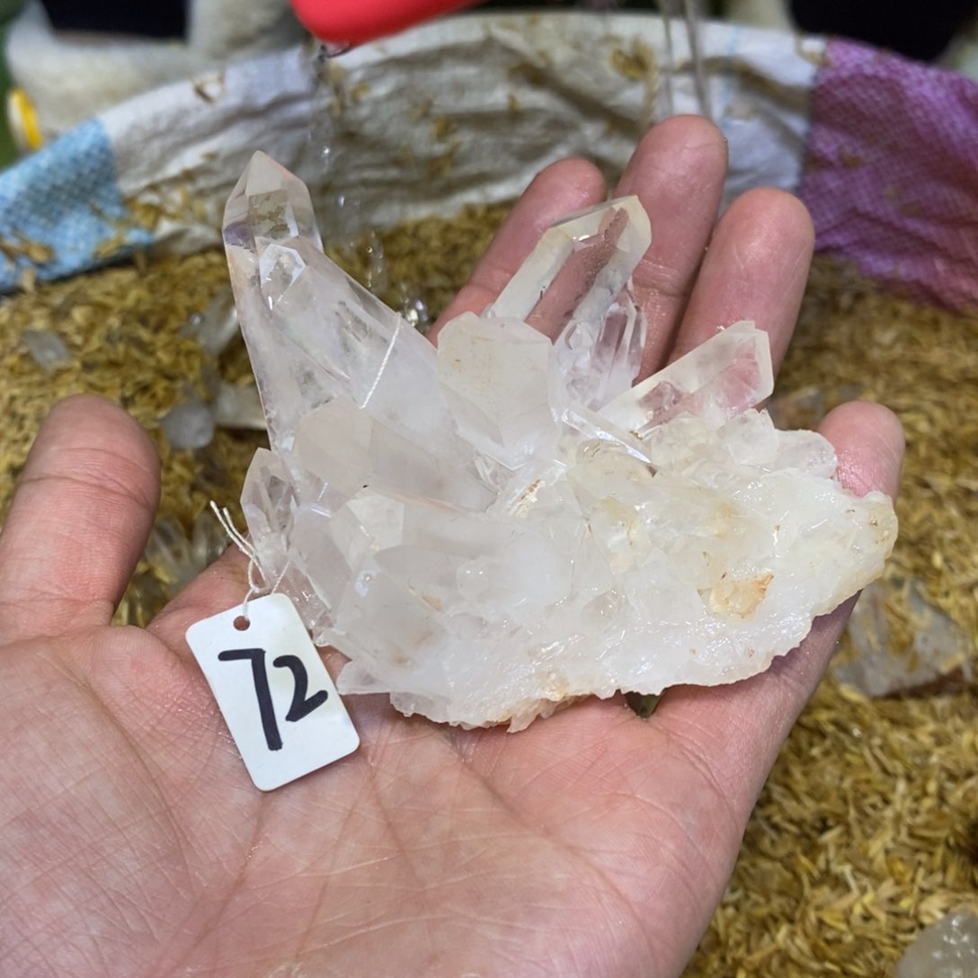 水晶水晶原石摆件未镶嵌