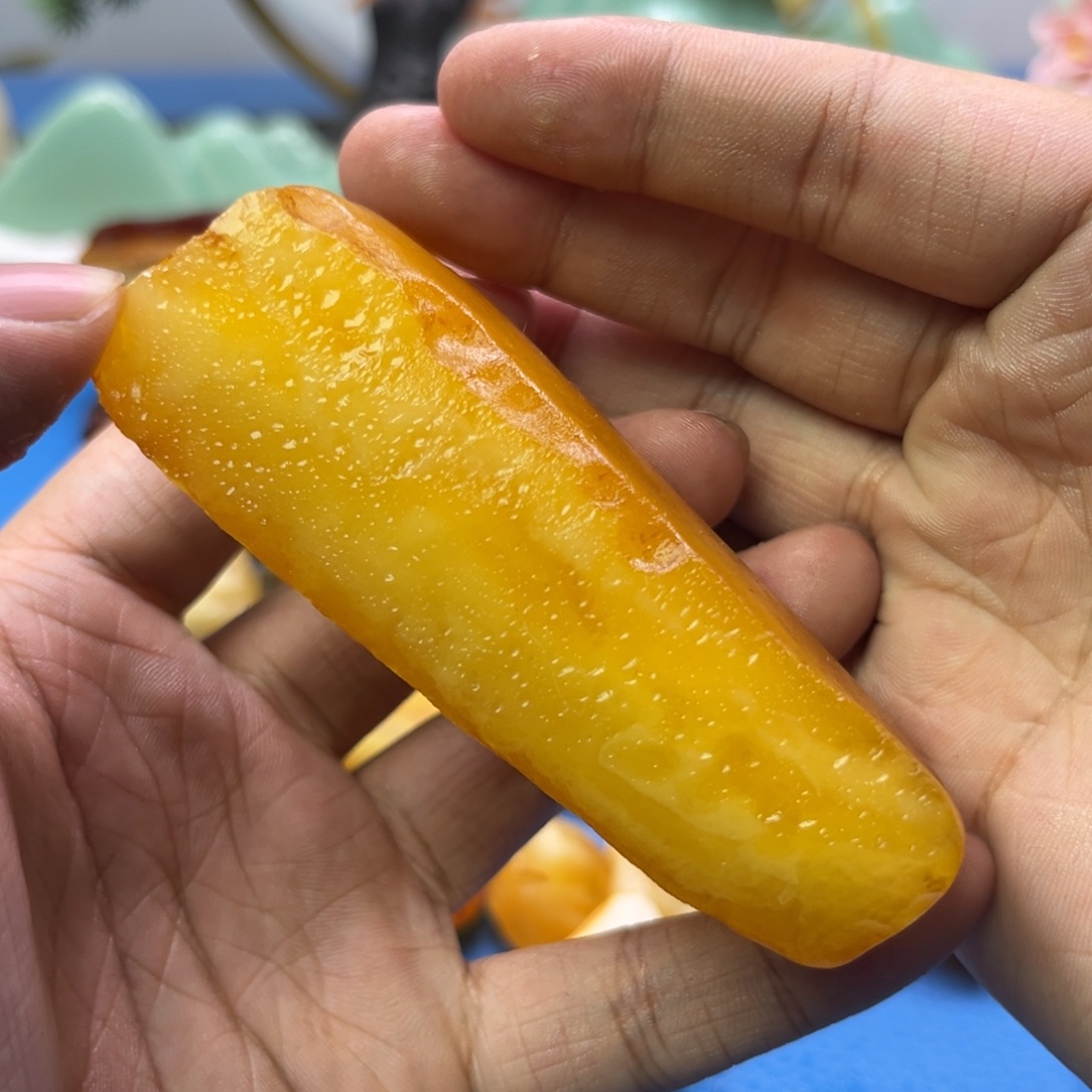 文****定制琥珀未镶嵌蜜蜡原石不退不换