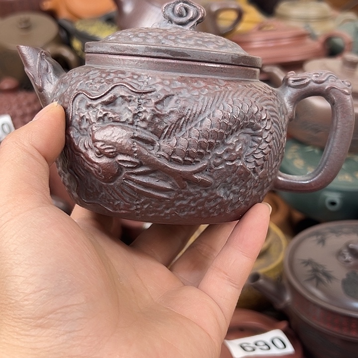 茶壶紫砂紫砂微瑕