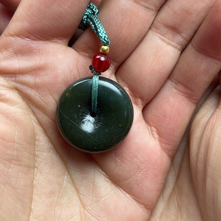 和田玉颈饰未镶嵌爱**槟