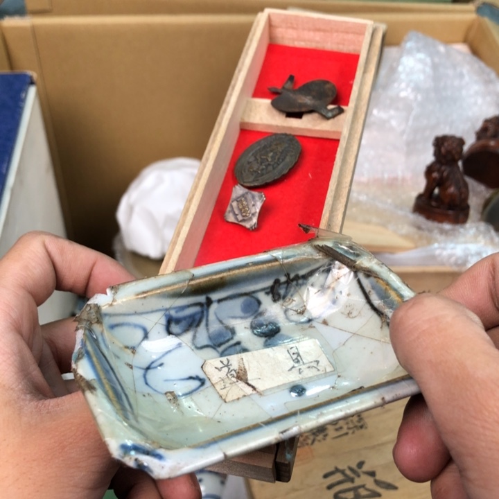 陶瓷孤品单件车里拍