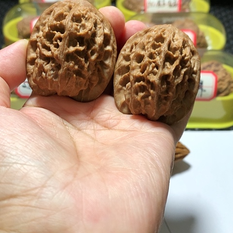 吊坠文玩核桃卧龙戟