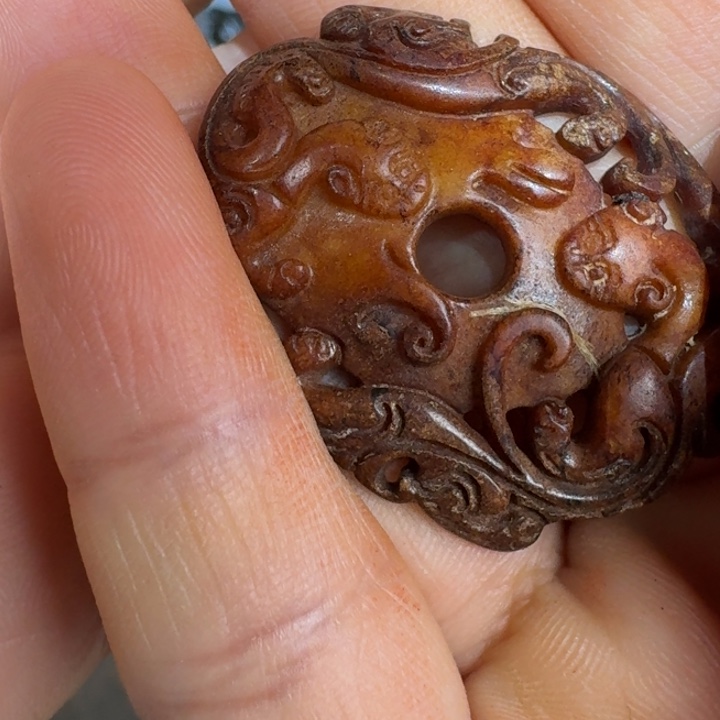 用***0和田玉未镶嵌挂件