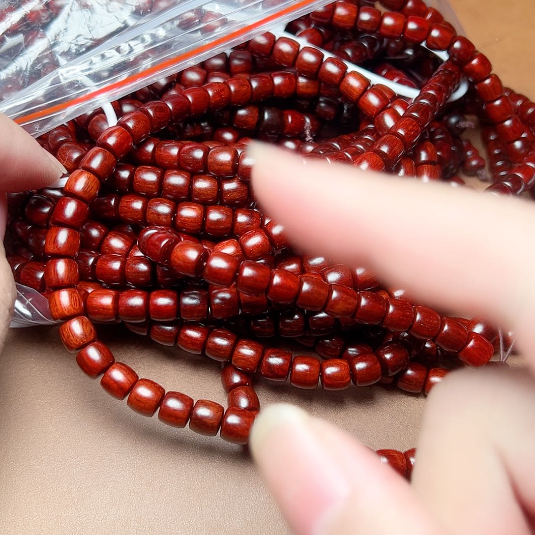 小叶紫檀手串/手链78泥料108直切