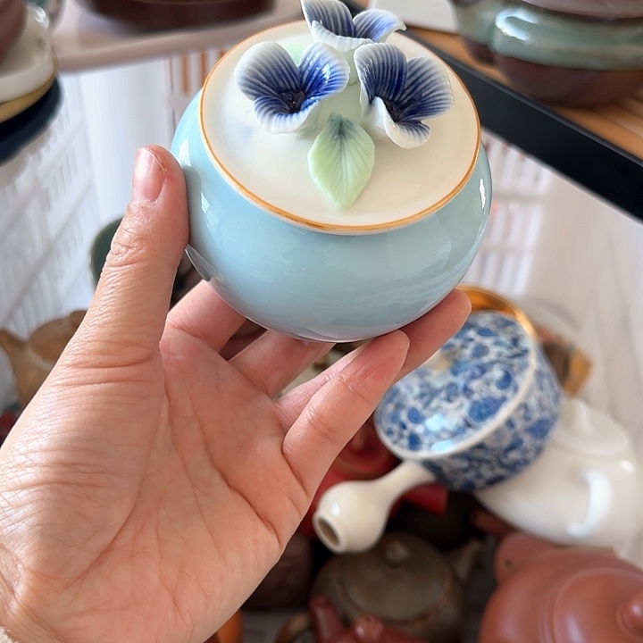 微瑕陶瓷茶具茶杯茶壶