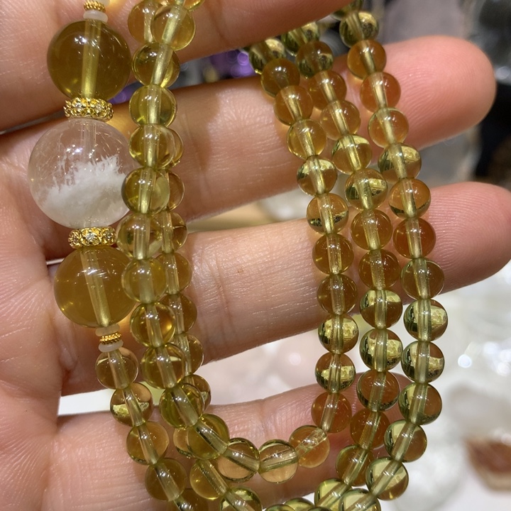 水晶手链未镶嵌米***S天然