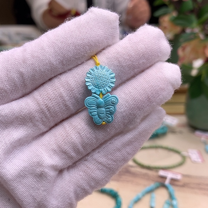 绿松石未镶嵌配饰