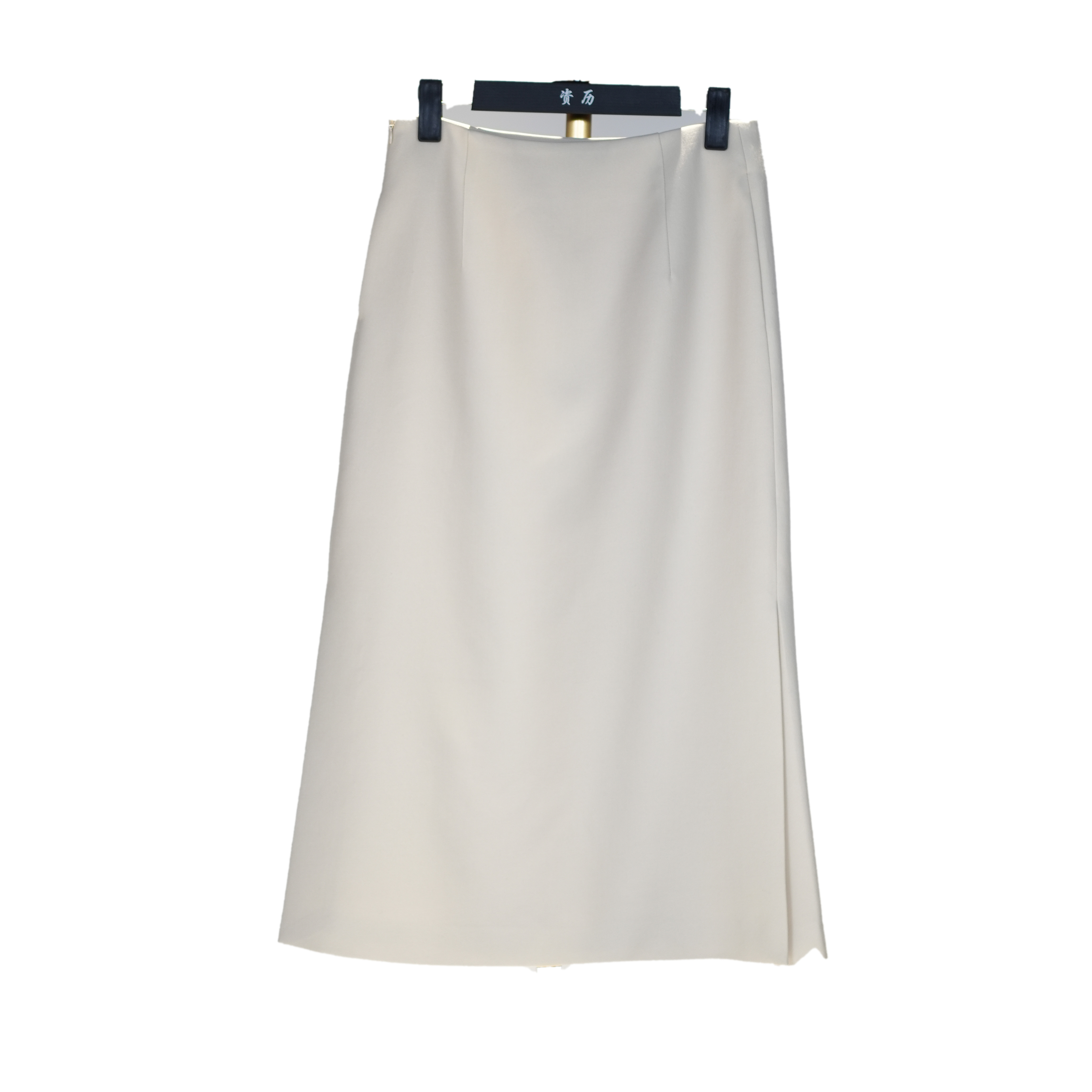 【珍珠母贝】秋季新款西装裙中长款纯色简约高腰厚款通勤风LW82675