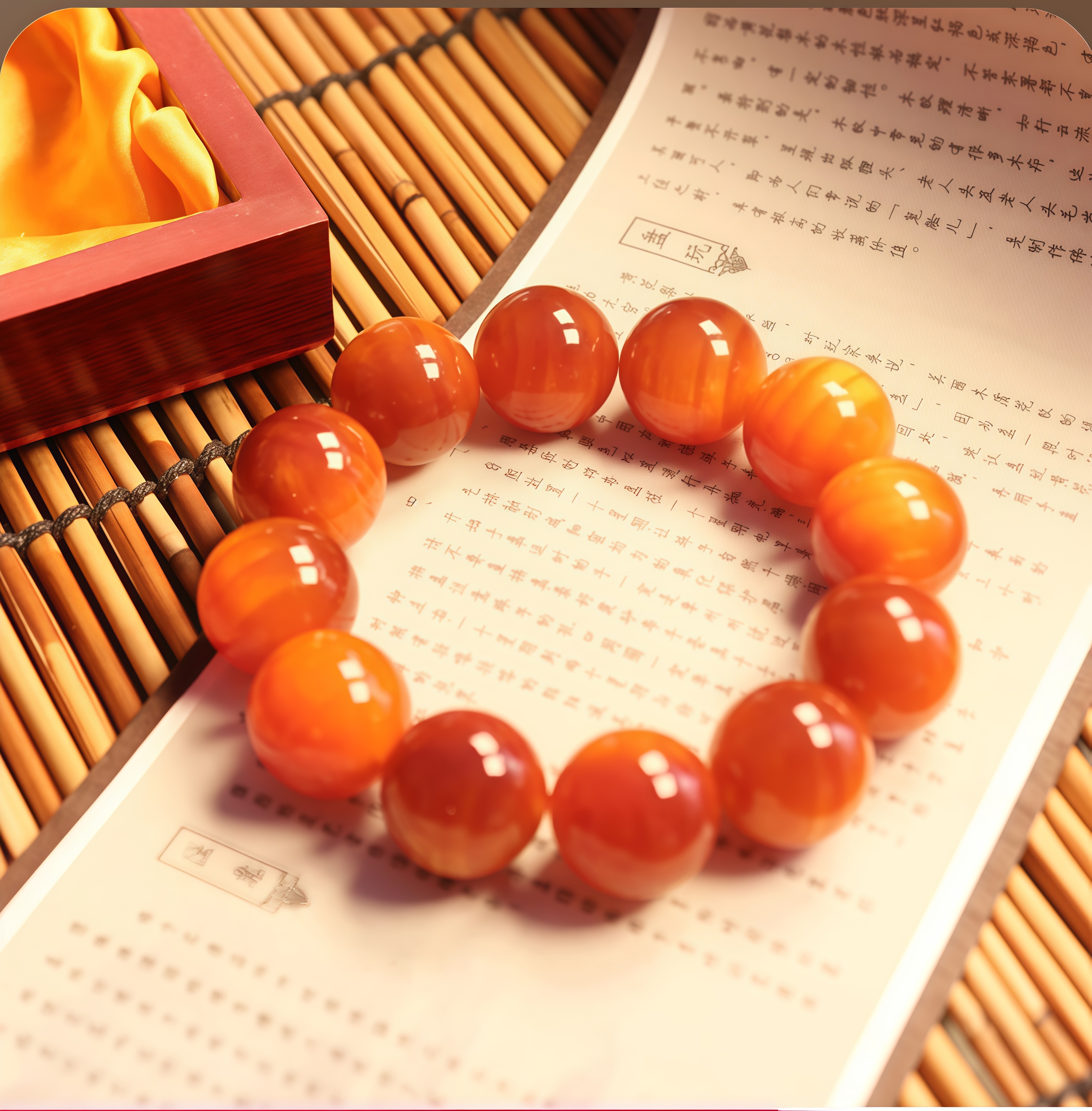 2.0帝王血龙木手串【410】