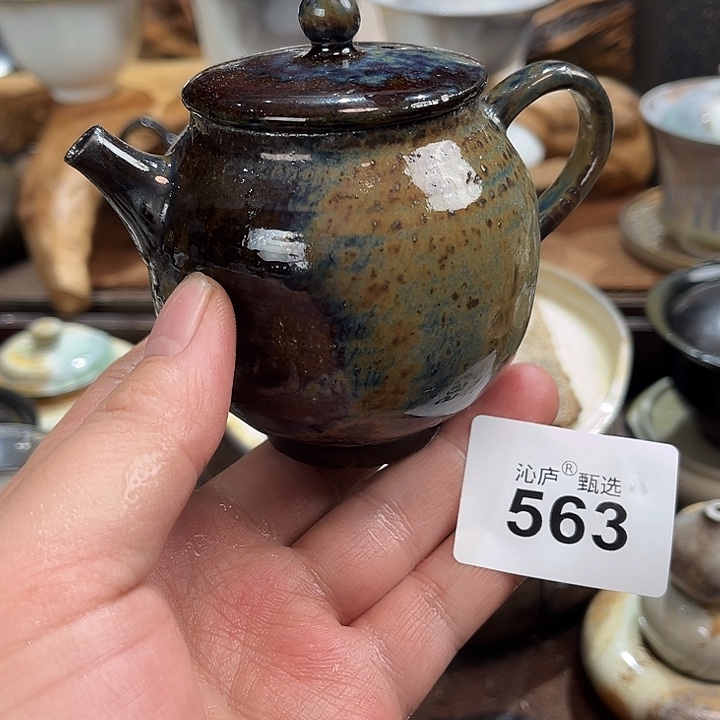 沁庐柴窑古法柴烧全手工茶具