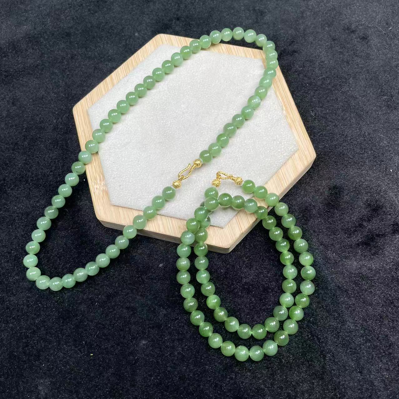 和田玉项链-883214T05-3A69-多样性/发其一