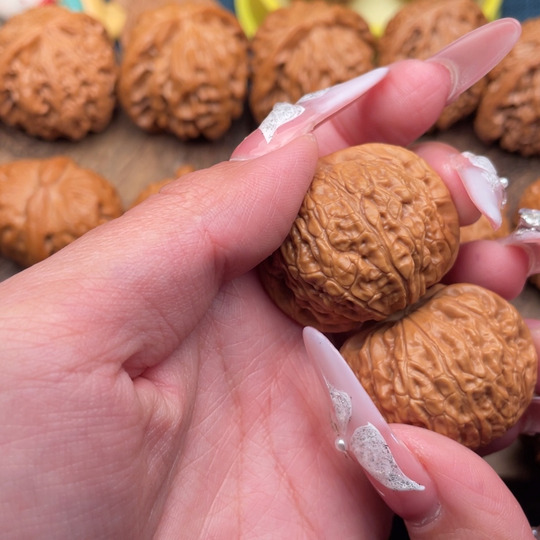 墨***铄文玩核桃把件全品乾隆磨37