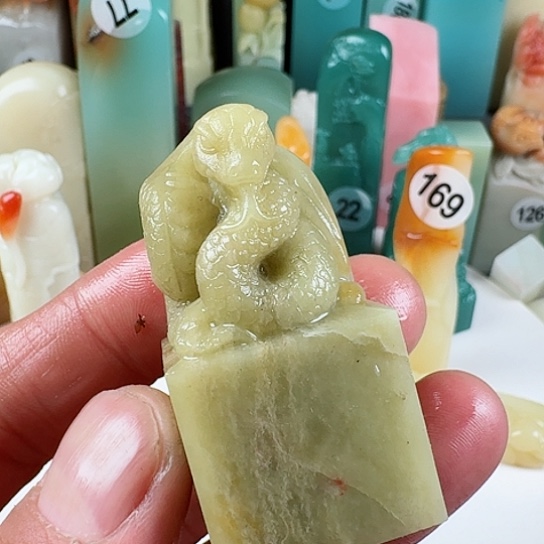 寿山石印石这款游戏印章设计