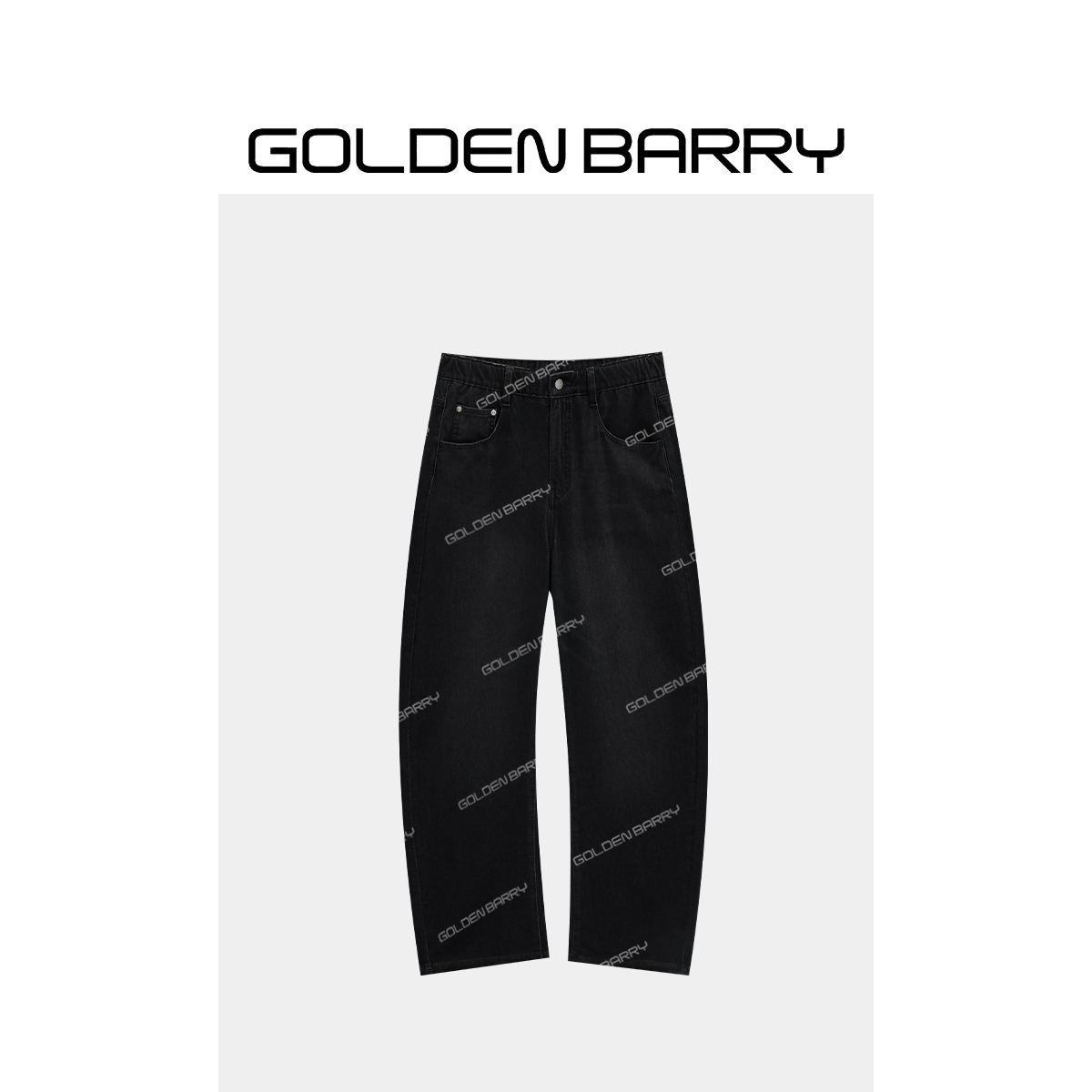 GOLDENBARRY|505119“漫步裤”百搭舒适镰刀裤