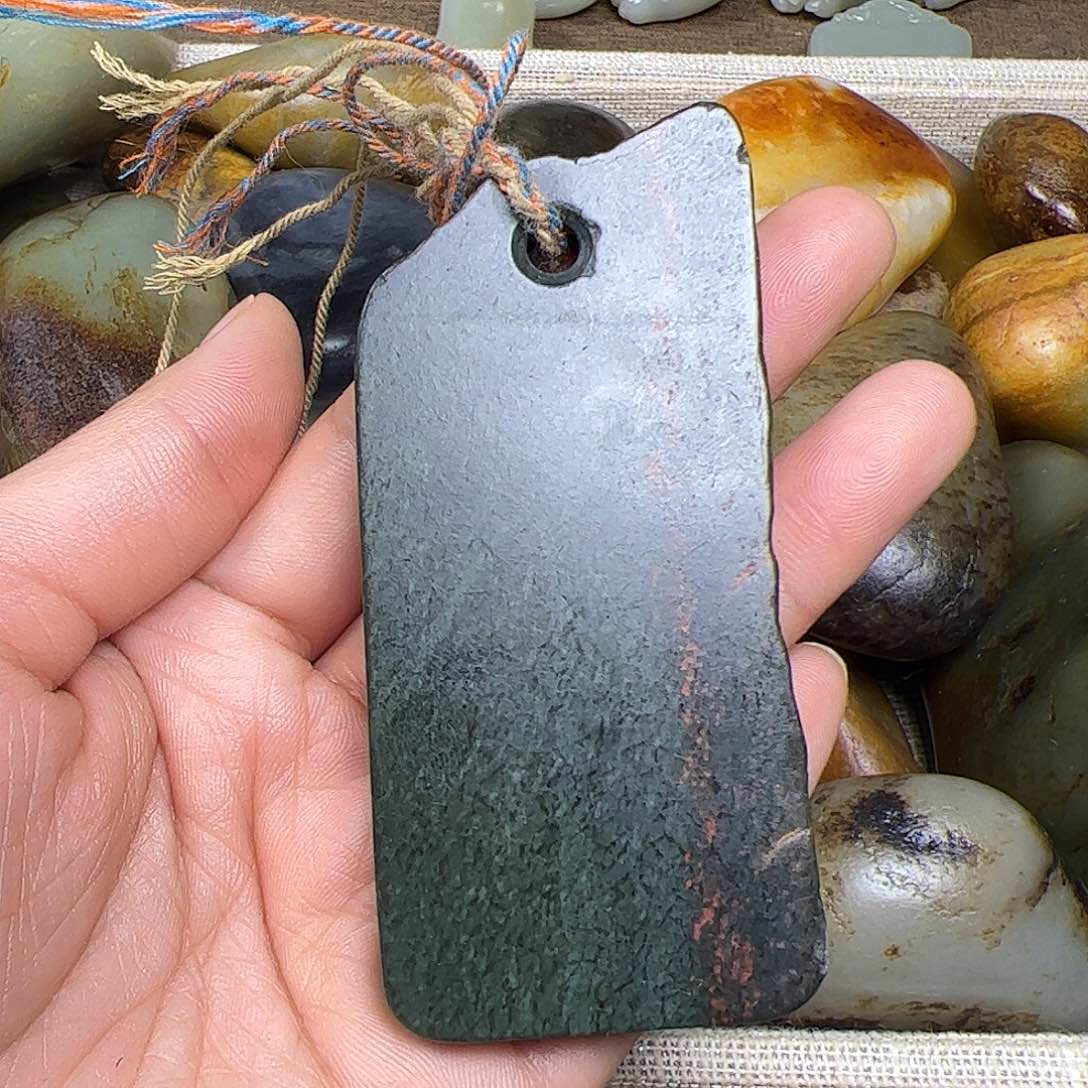 和田玉未镶嵌挂件1**7