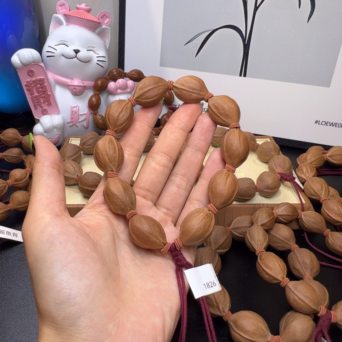 奈***の手串/手链橄榄核梅林铁核1826