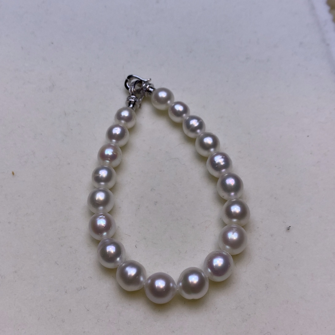 未镶嵌手链海水珍珠