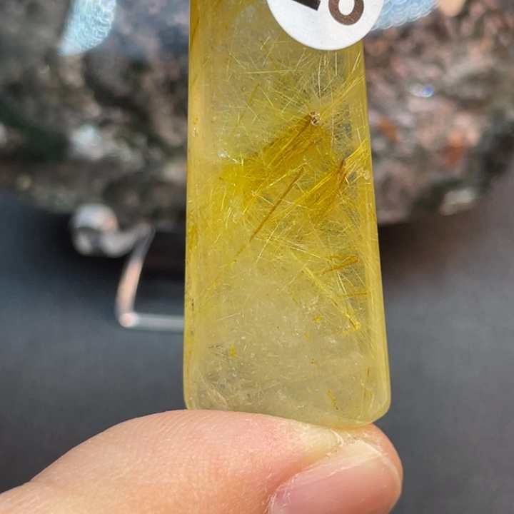 水晶颈饰未镶嵌小***。