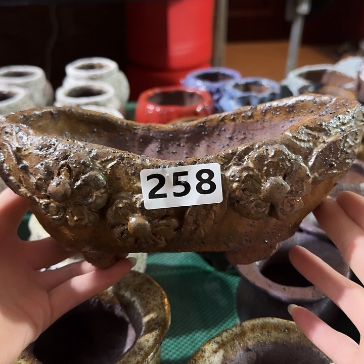 长19宽9高8粗陶手工制作