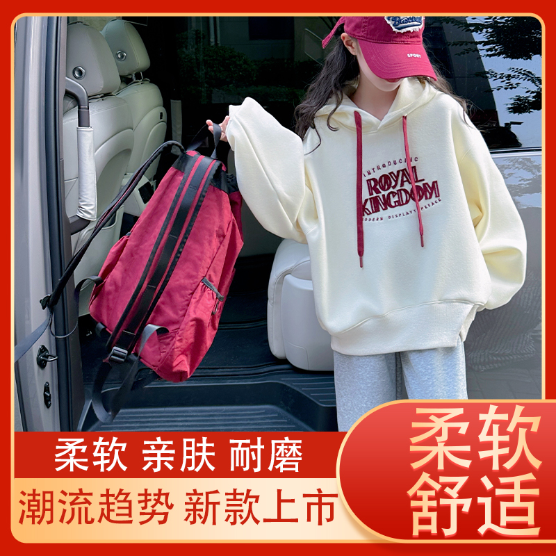 秋冬套头时尚休闲卫衣3D短款休闲风秋冬季连帽宽松