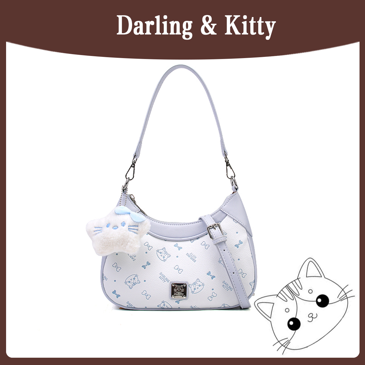 【长25宽10高18】新款时尚斜跨单肩包3551-5