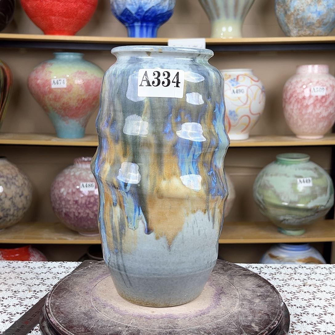 陶瓷334花瓶摆件家居
