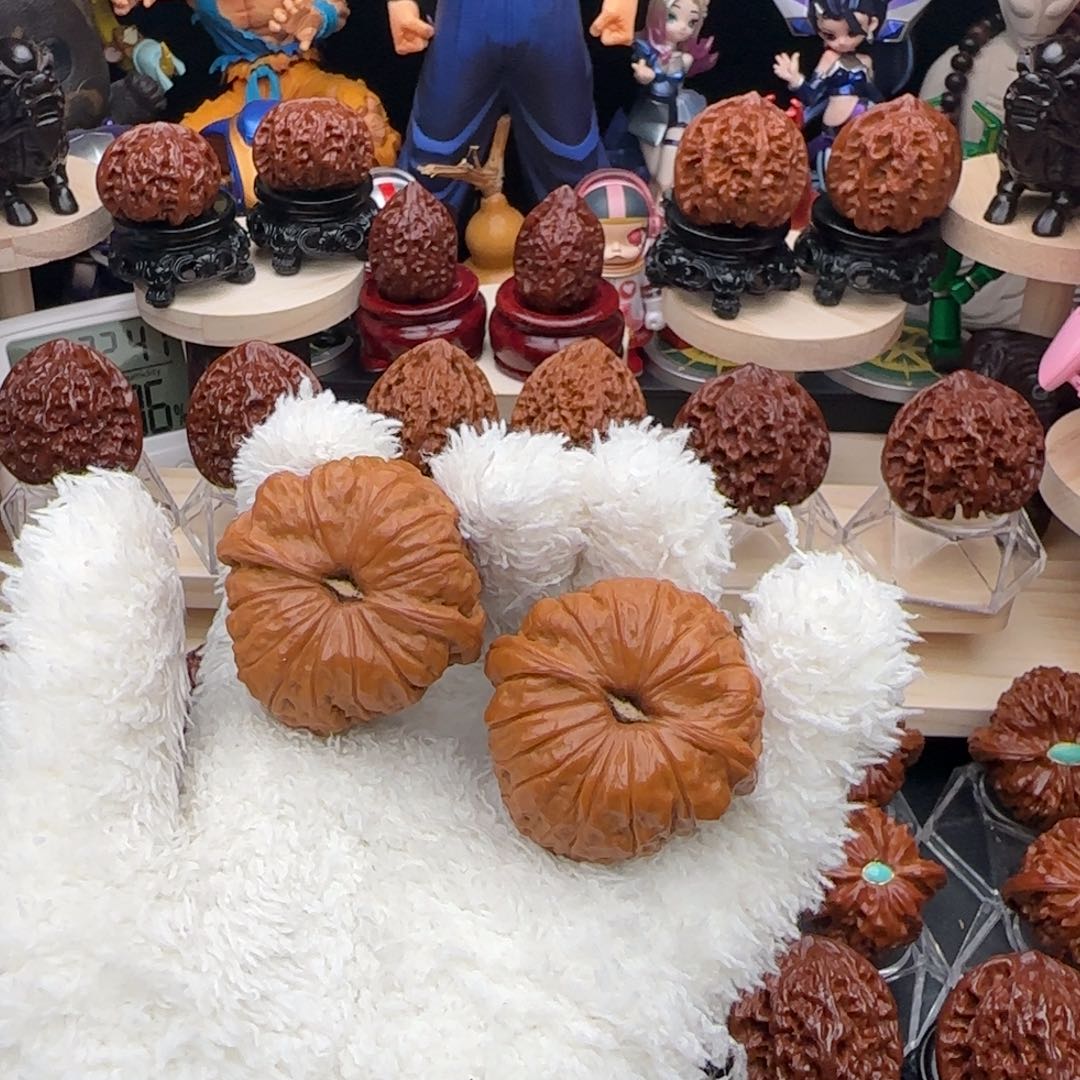 文玩核桃吊坠尼****面41全品南瓜墩