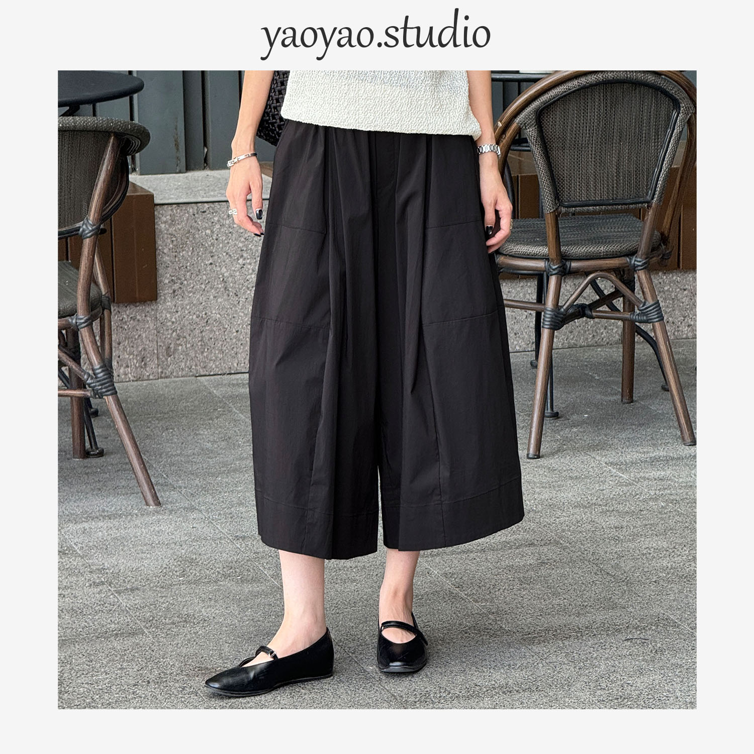 【瑶瑶】夏季新款上新时尚休闲百搭减龄裙裤YY12550