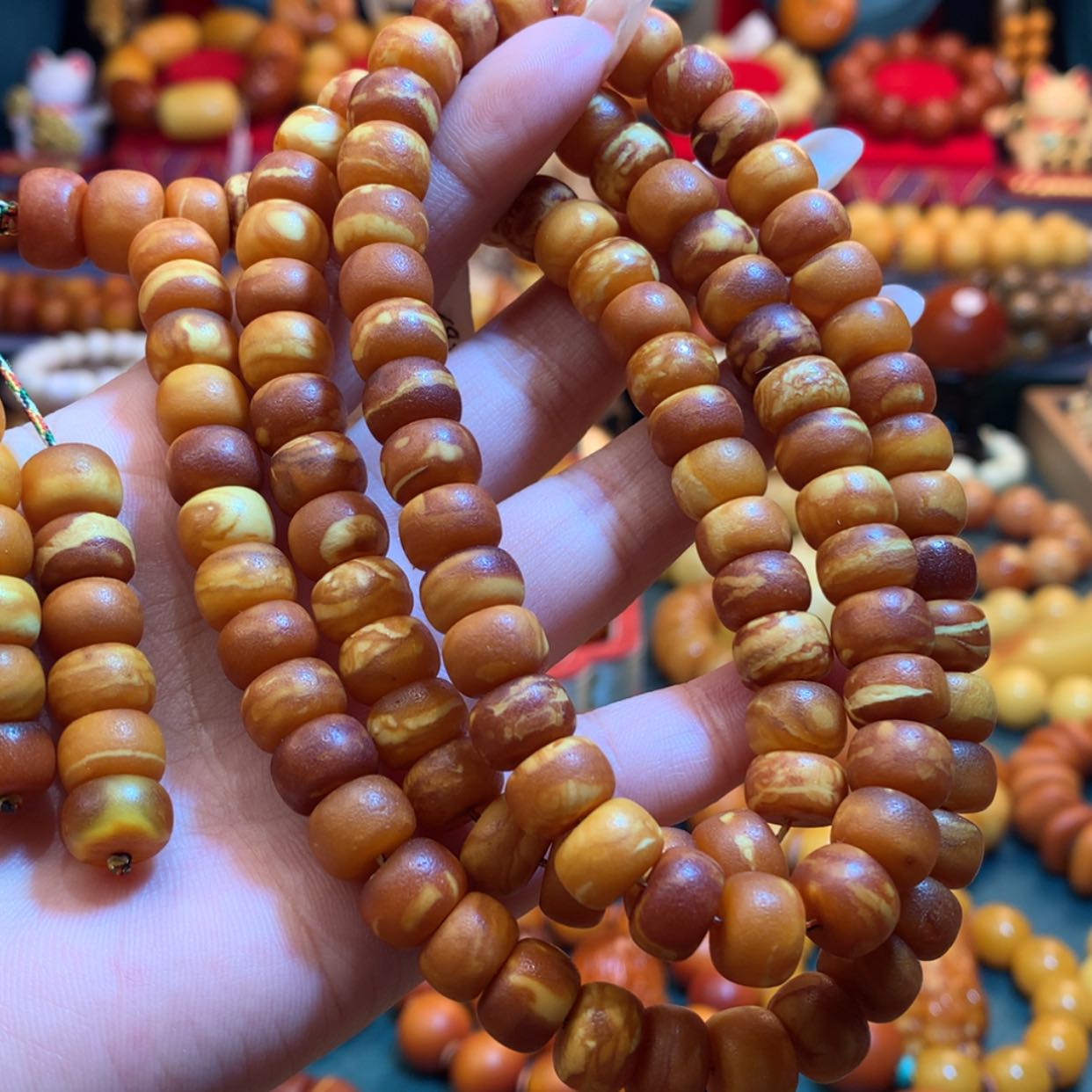 【闪购商品】蜜蜡手链未镶嵌蜜蜡手链