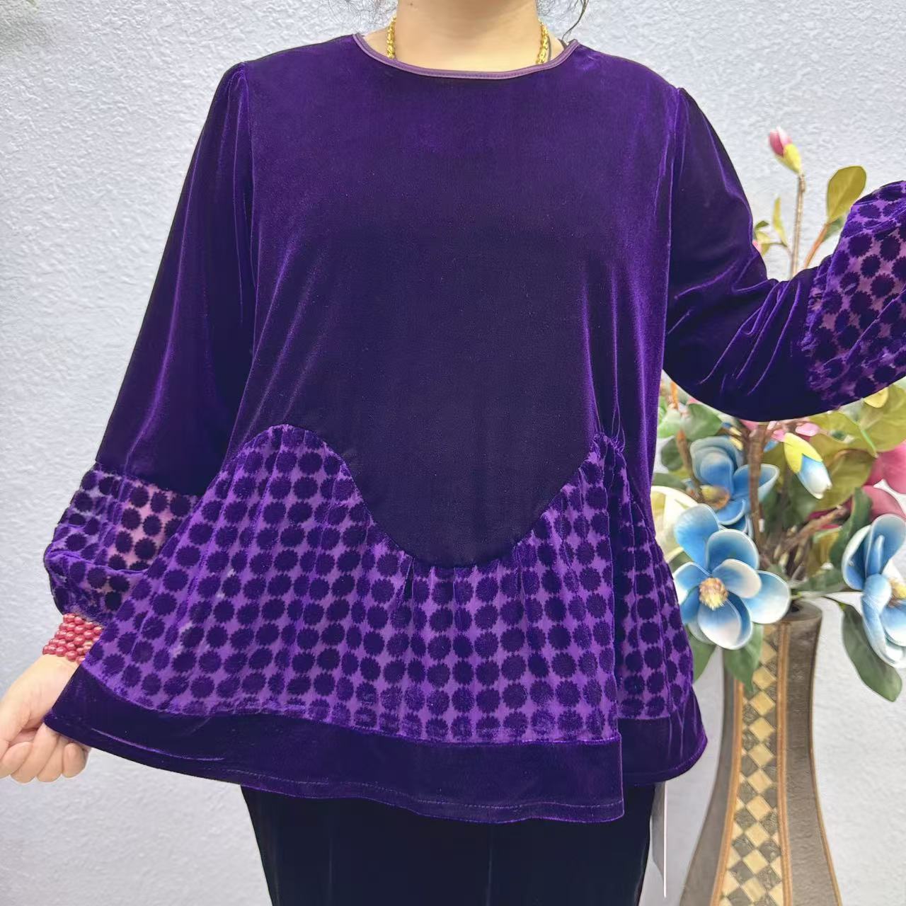 P0-915妈妈女士爆款时尚女装显白