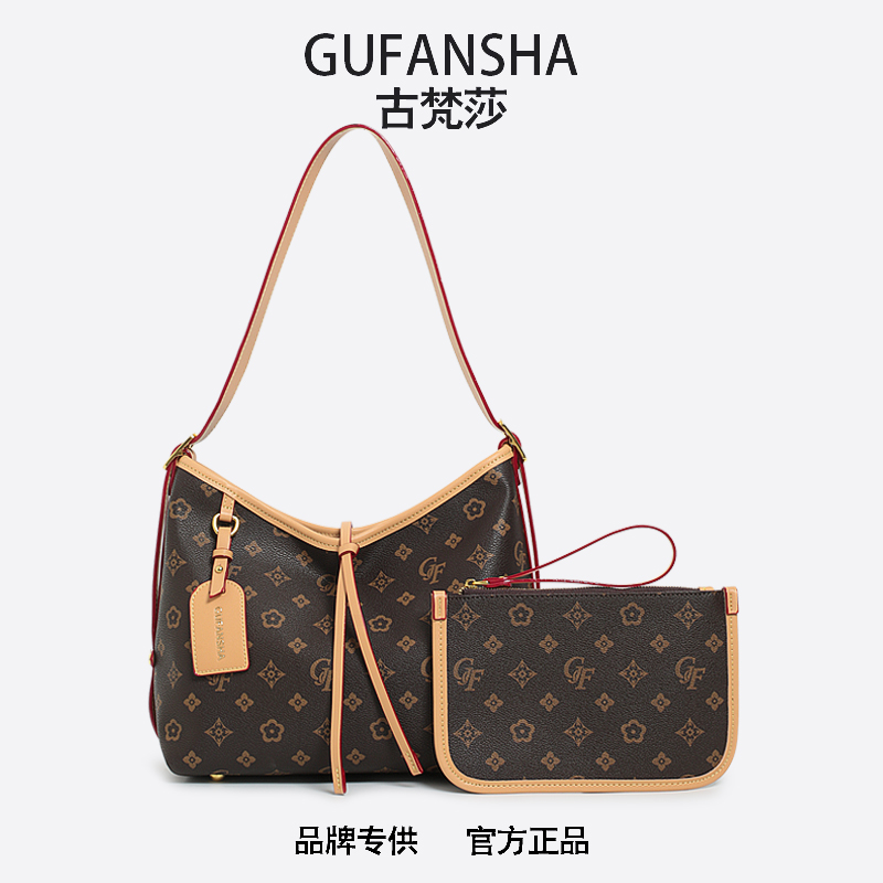 【古梵莎/GUFANSHA】新款通勤包高级感凯瑞奥托特大容量单肩包98002