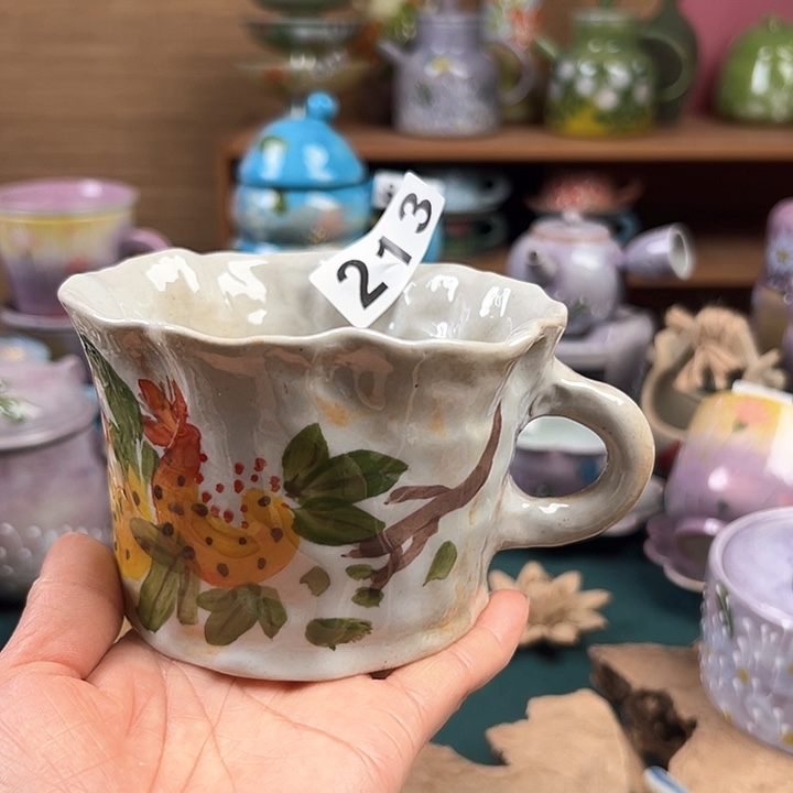 杯景德镇陶瓷手绘作品213