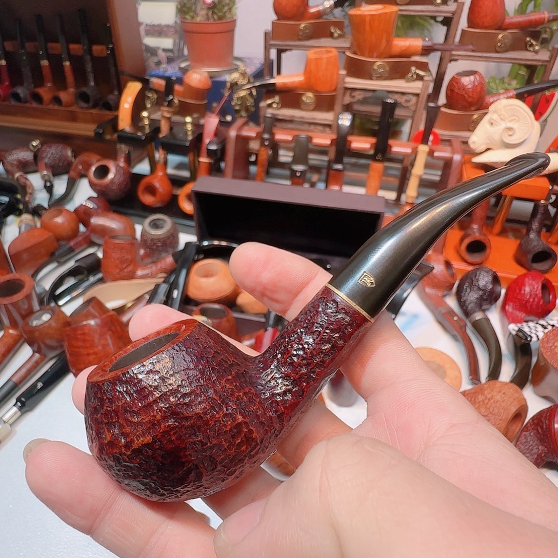 小***佛沙芬，罗马系列，石楠木工艺品烟斗