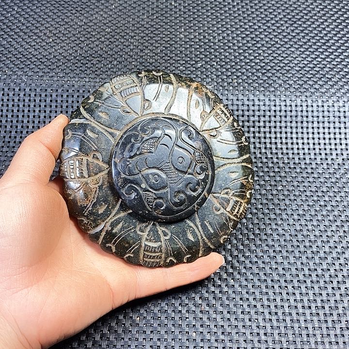 吊坠白玉菩提手把