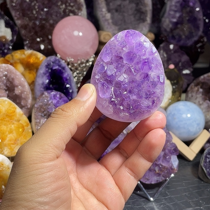 水晶未镶嵌珠宝半成品