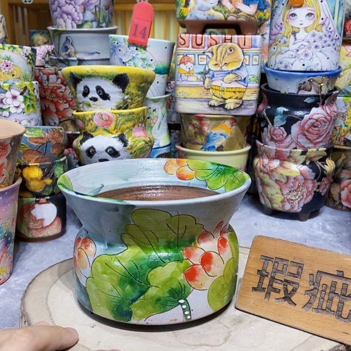 景德镇艺术手绘作品