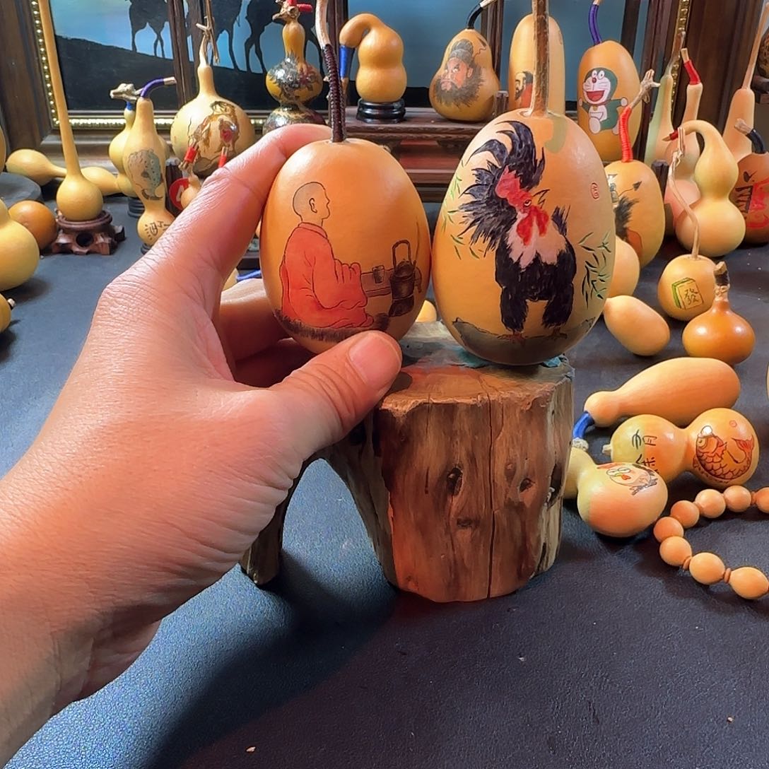 C****葫芦文玩墨刻针刺链接