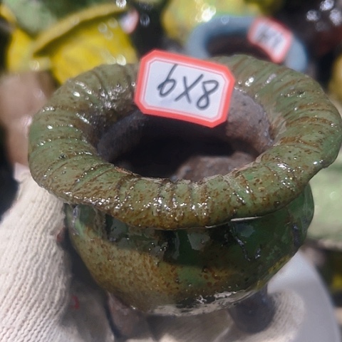 粗陶花盆手工花盆制作