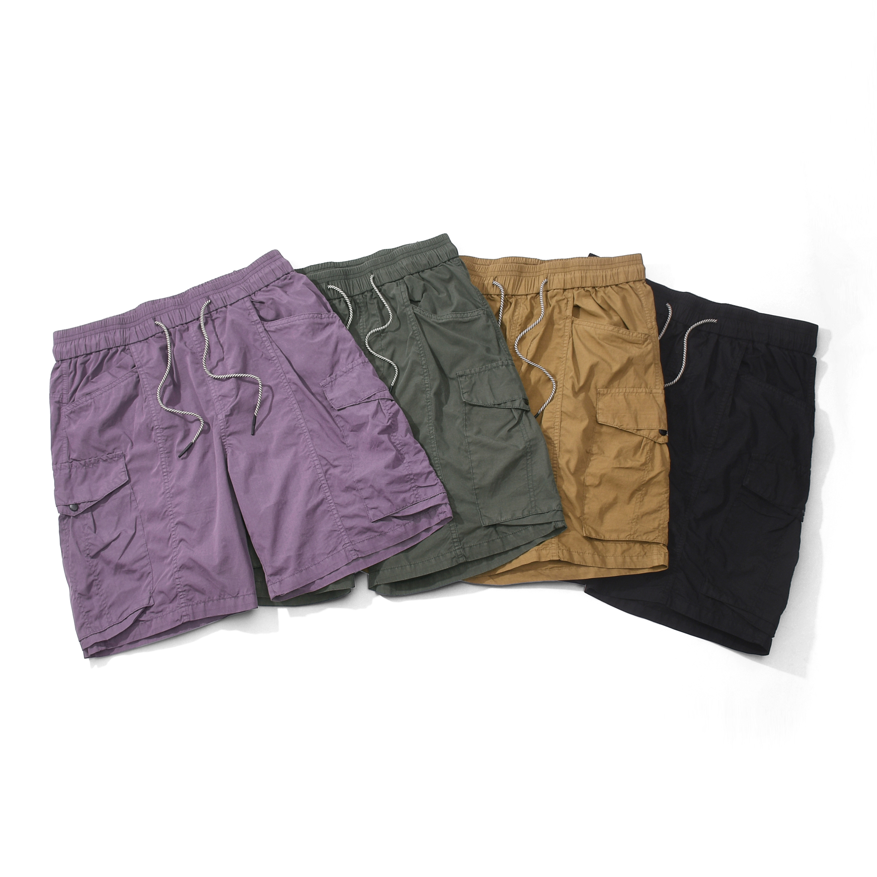 日系潮牌大口袋工装短裤男士夏季直筒休闲五分裤子