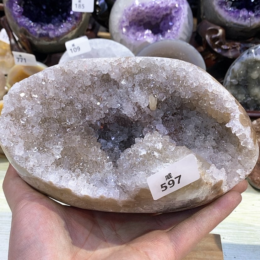 【闪购商品】水晶天然水晶摆件方解石未镶嵌