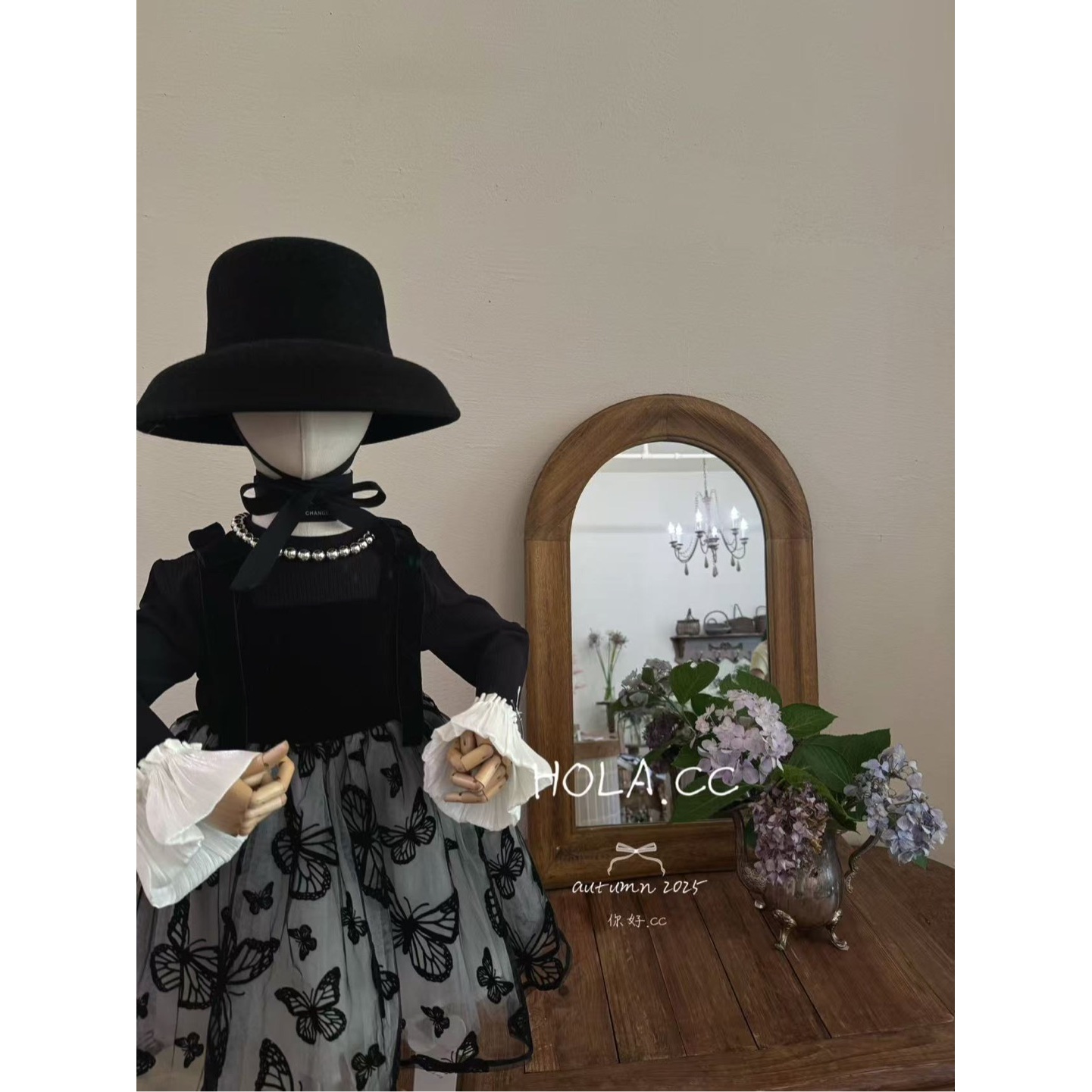 HOLA.CC·25秋~吊带蝴蝶纱裙6321（汉服）