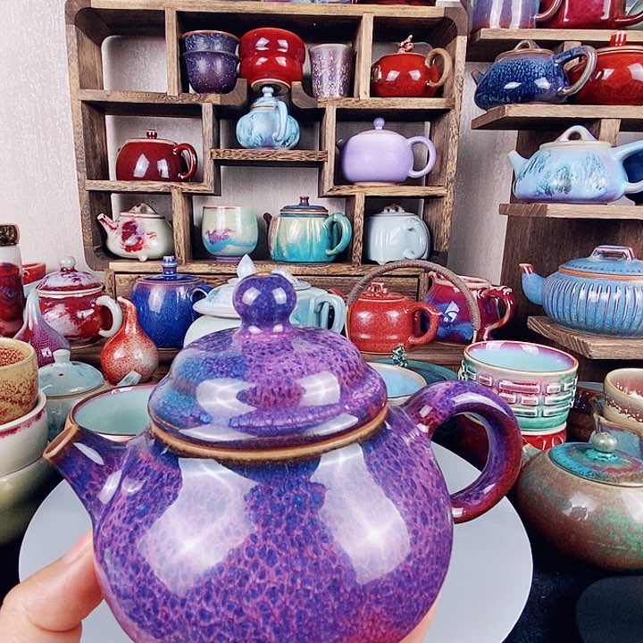 @****天中国神后钧瓷茶具