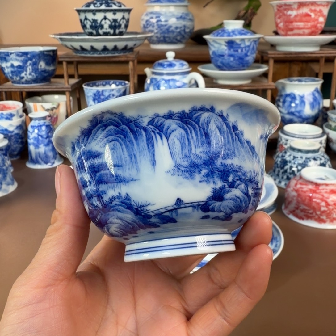 景德镇陶瓷手工手绘