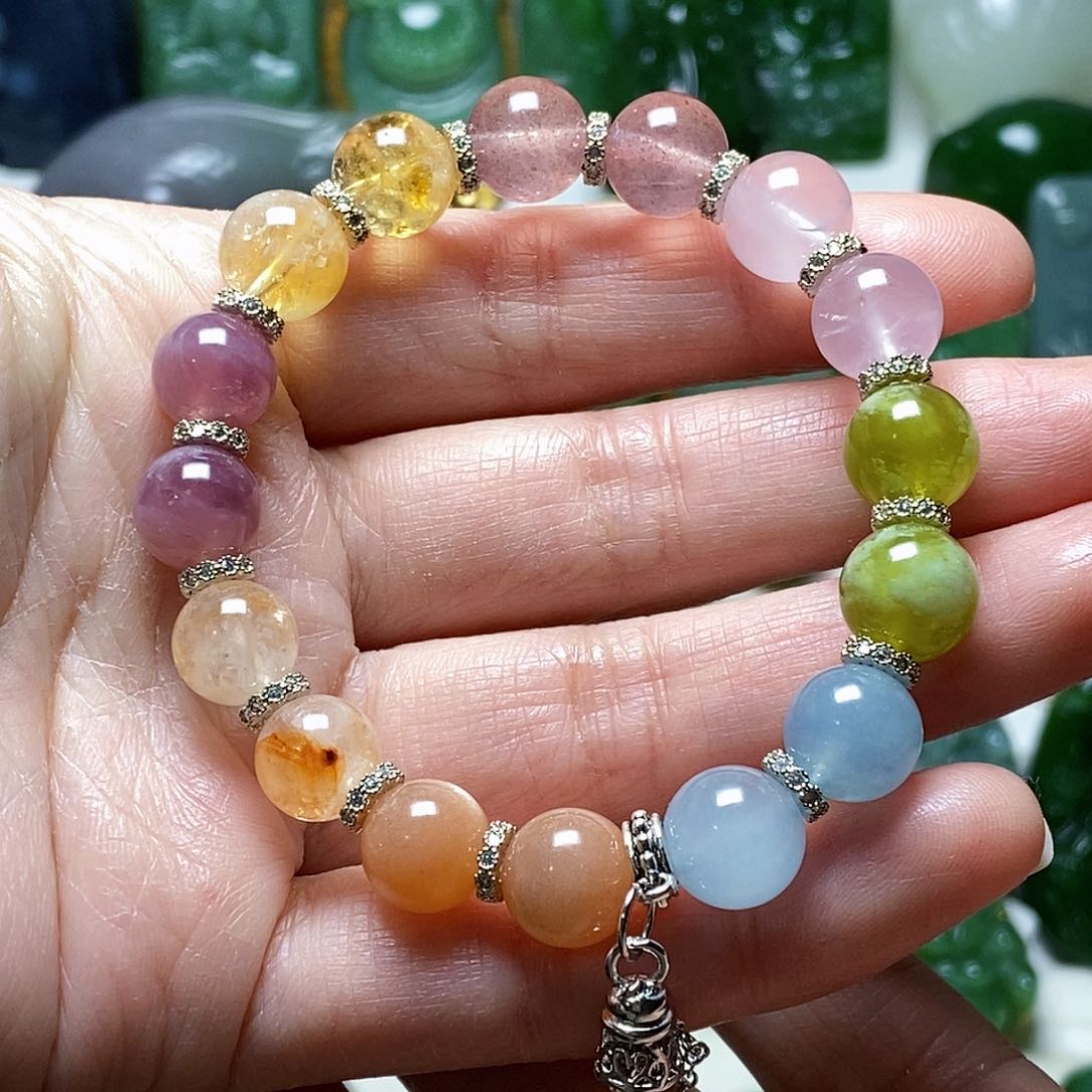 水晶手串未镶嵌手串