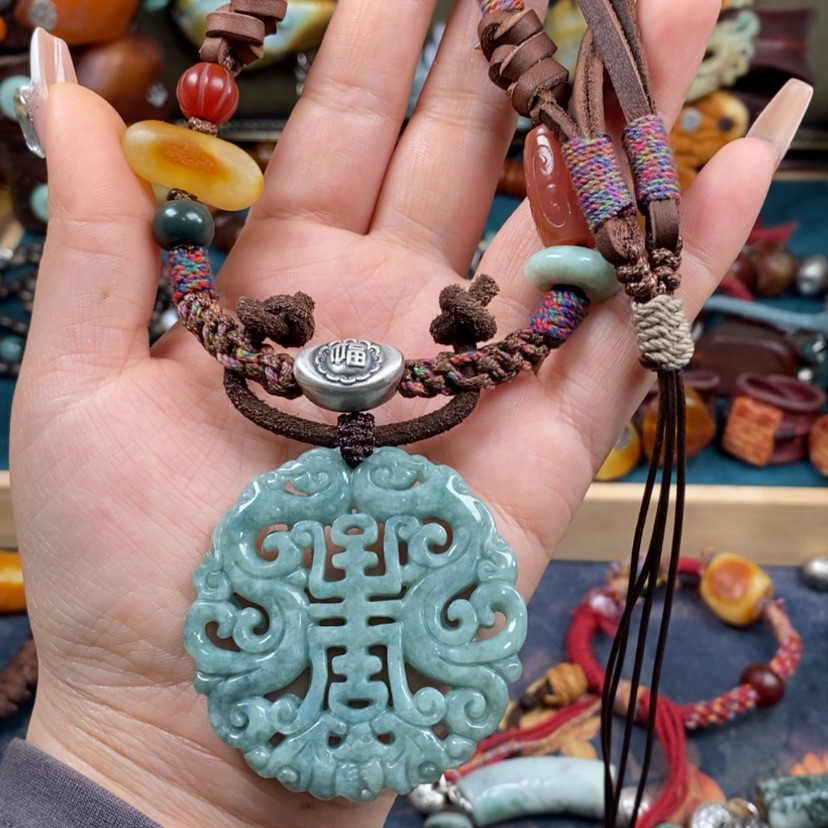 【闪购商品】翡翠颈饰未镶嵌项链