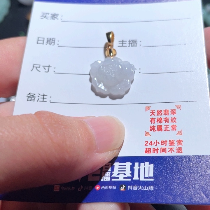 【闪购商品】翡翠颈饰未镶嵌天然翡翠