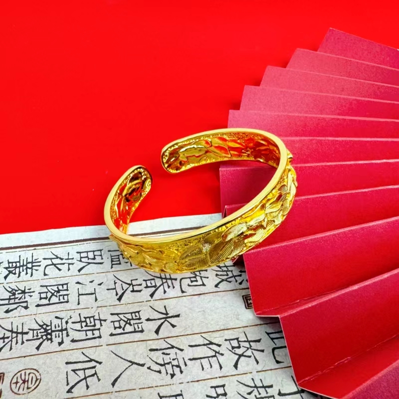 【思思专属】CSSZ033古法精美八宝莲花手镯