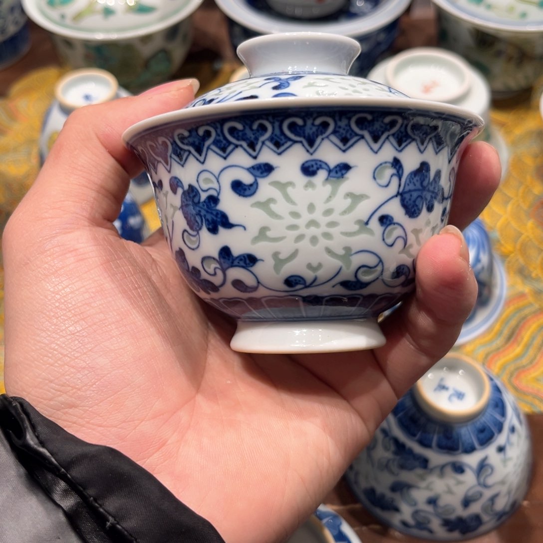 景德镇高温陶瓷杯子猫*