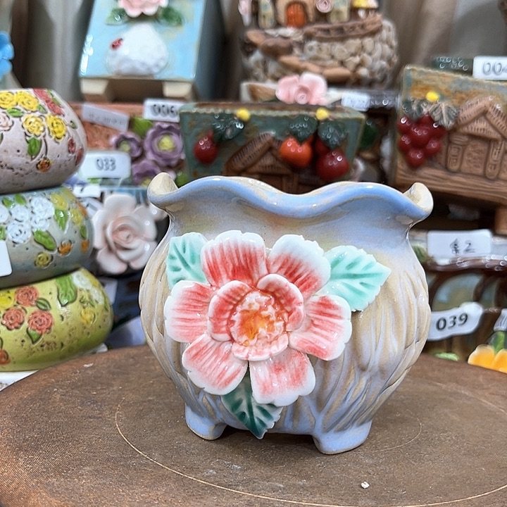 红陶粗陶多肉花盆